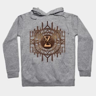 z letter in golden jugendstil art deco design in elegant vintage alphabet monogram style Hoodie